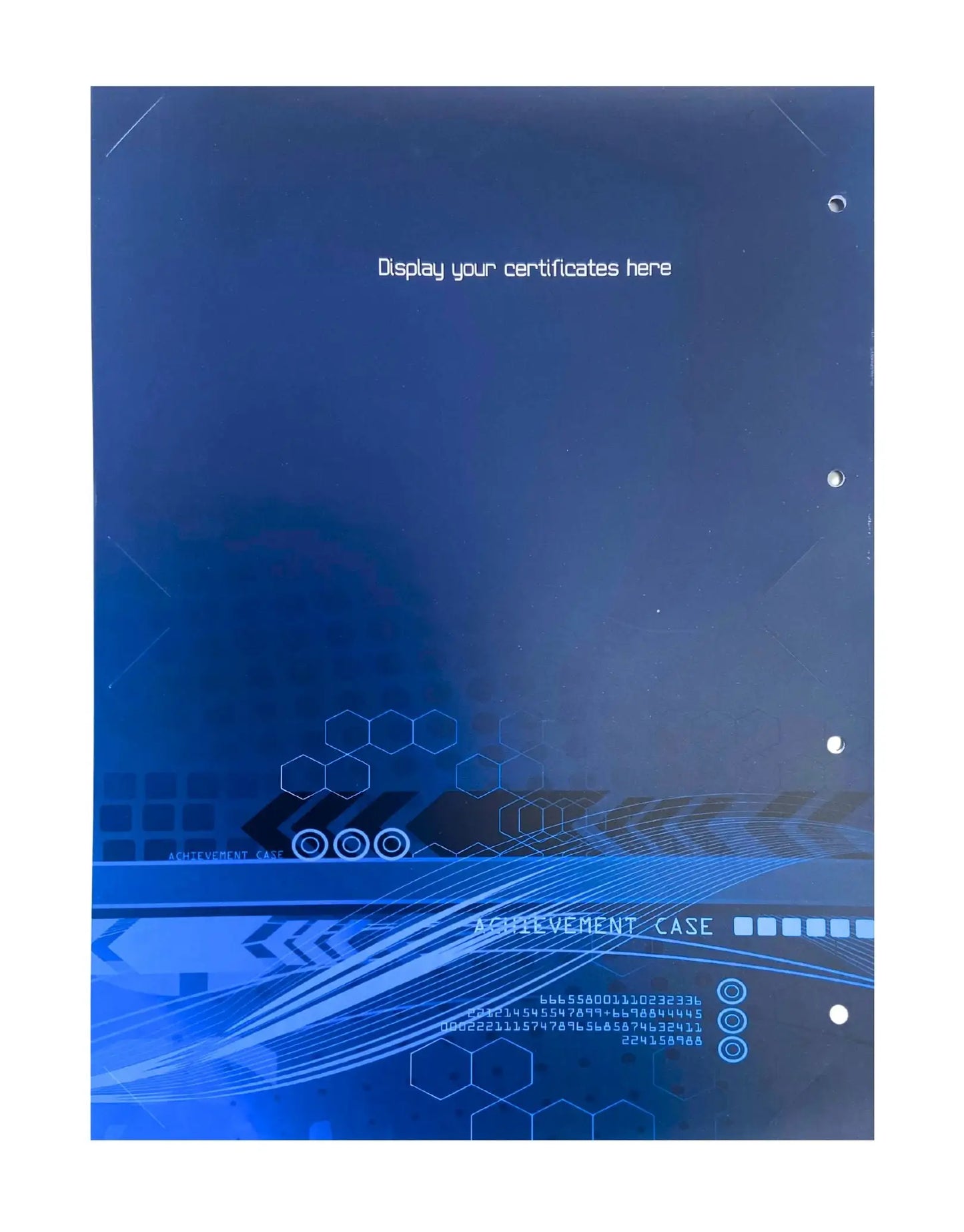 Original Blue Certificate Holders (set of 3)