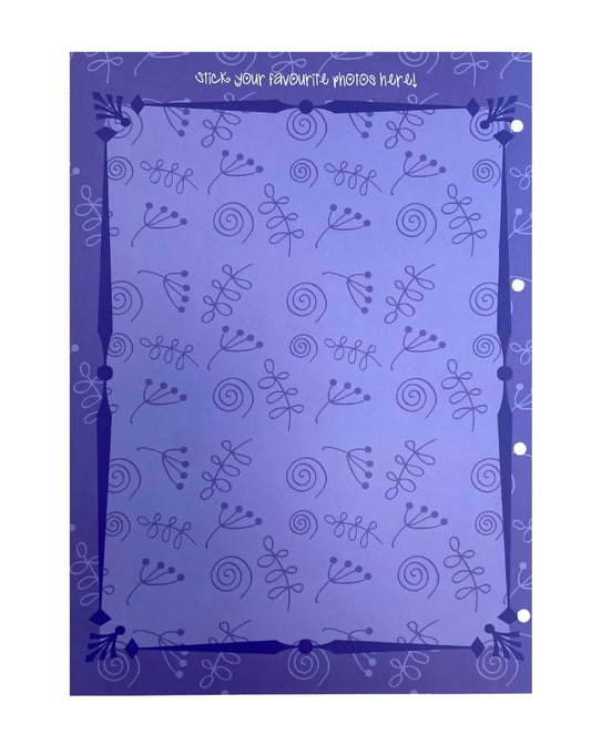 Original Purple Dance Photograph Pages (set of 3)