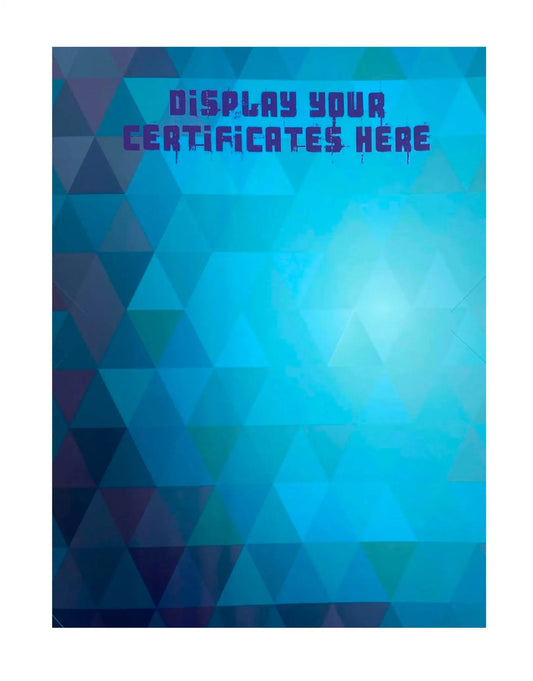 Original Karate Certificate Holders (set of 3)