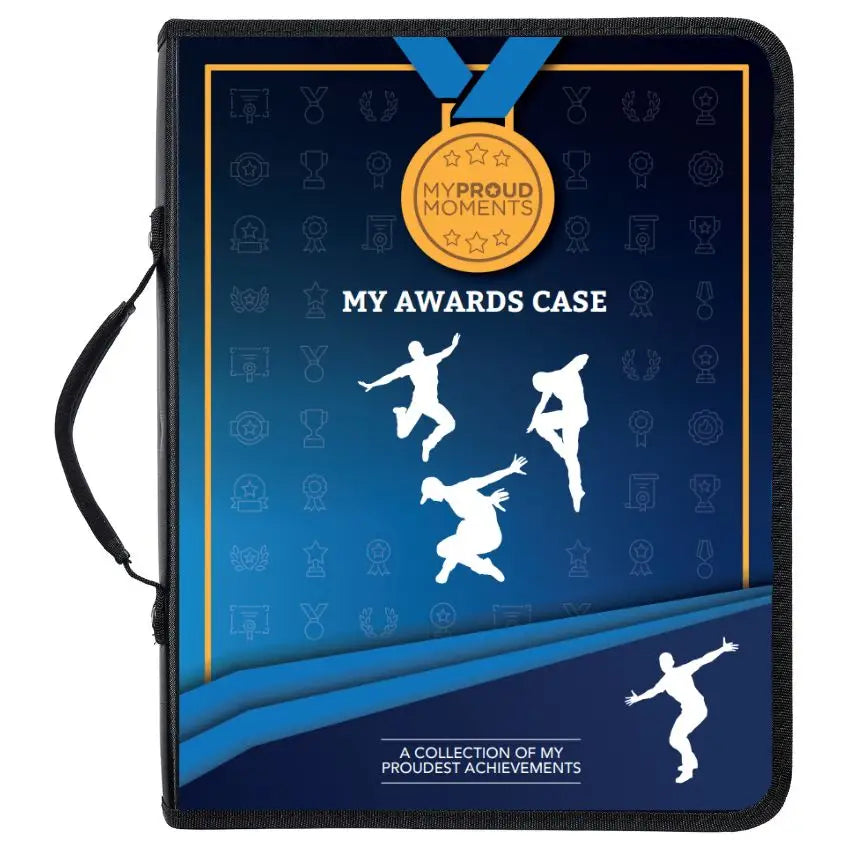 Blue Dance Medal & Certificate Holder